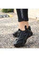 Dica Siyah Cilt Bağcıklı Spor Ayakkabı